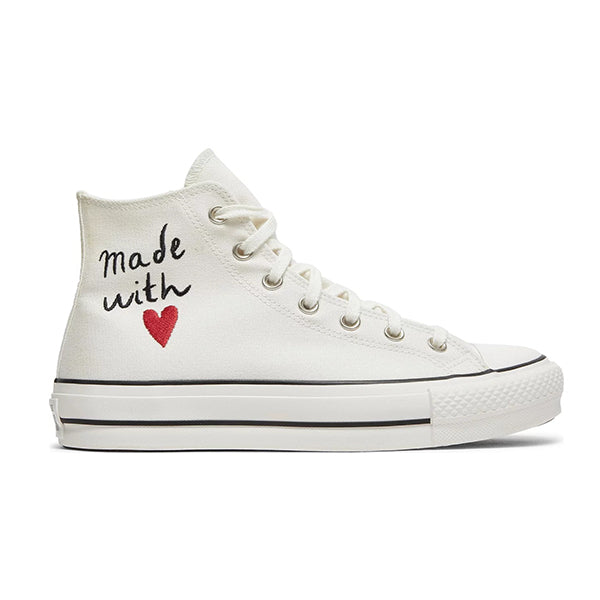 CONVERSE CHUCK TAYLOR ALL-STAR LIFT HI `MADE WITH LOVE´