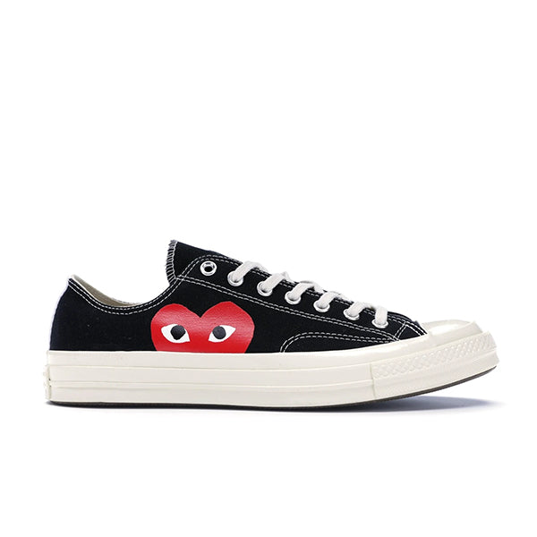 CONVERSE CHUCK TAYLOR ALL-STAR 70S OX COMME DES GARCONS PLAY BLACK